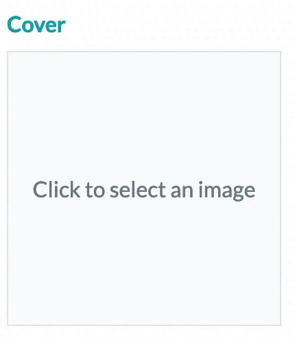 the add cover button