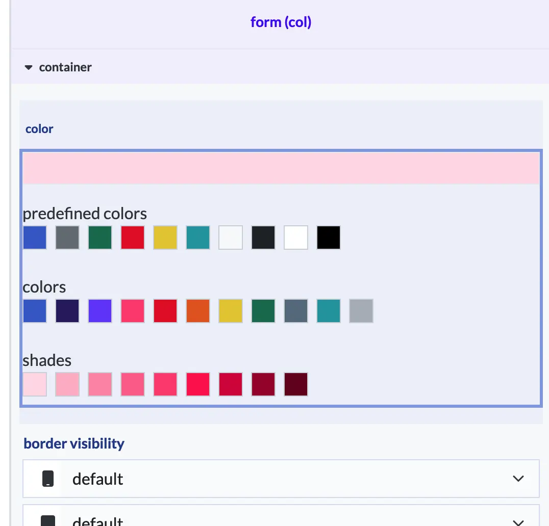 color picker